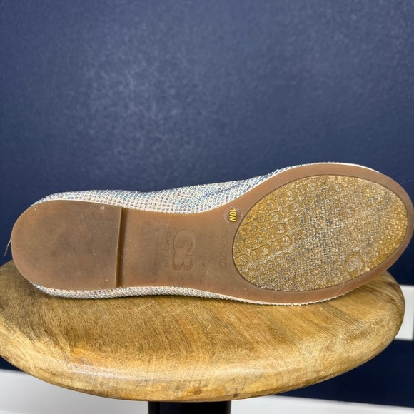 Gianni Bini "Star-Brite" Sparkling Rhinestone Flats, Pink Marble, Size 10 WIDE - Picture 10 of 12
